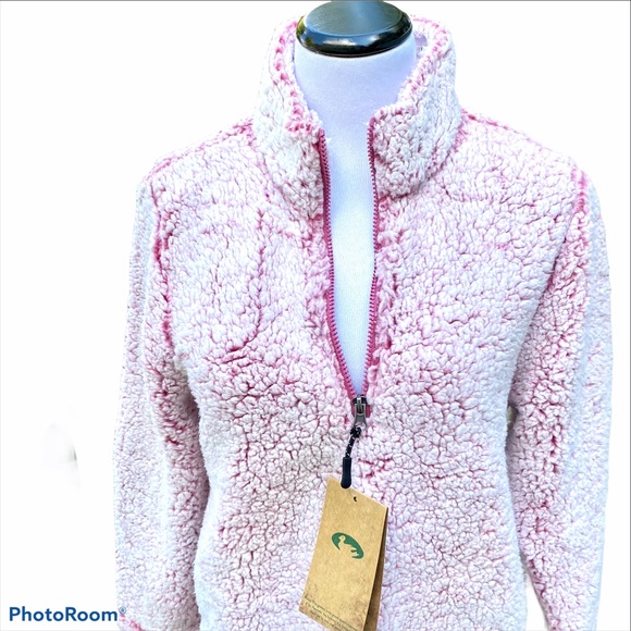 Sherpa Quarter Zip Pullover - NWT size small - Picture 2 of 11